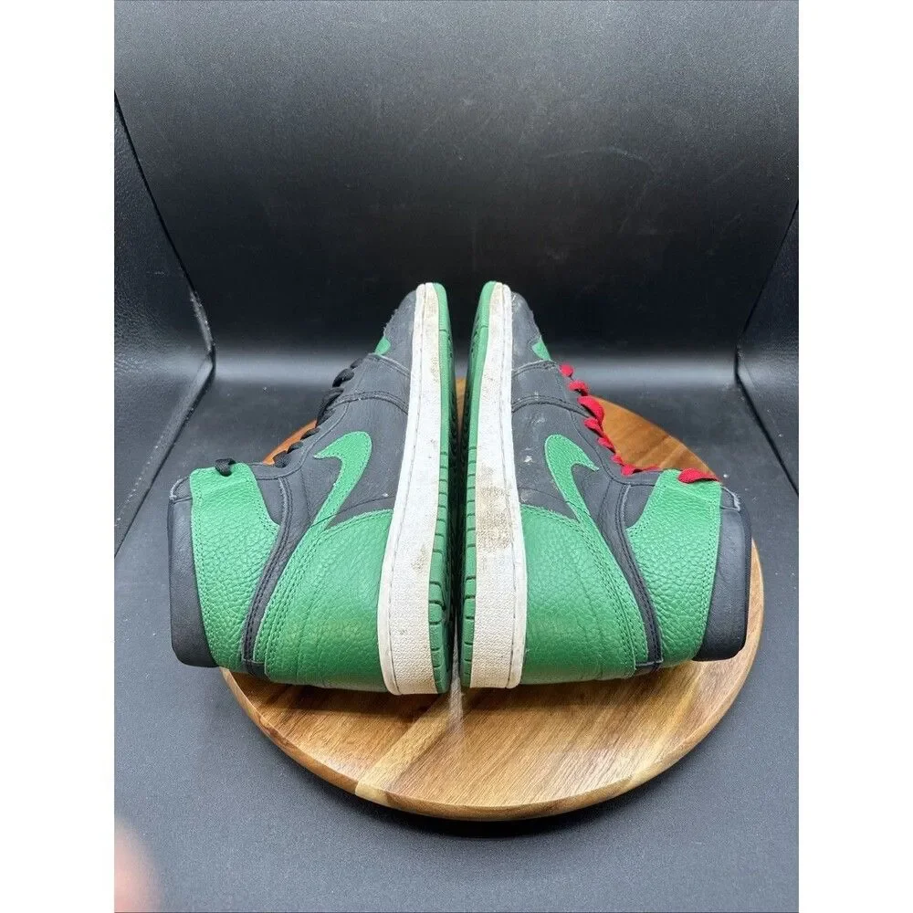 Jordan 1 Retro OG High Pine Green 2.0 Mens Size 8 Shoes 555088-030 Black